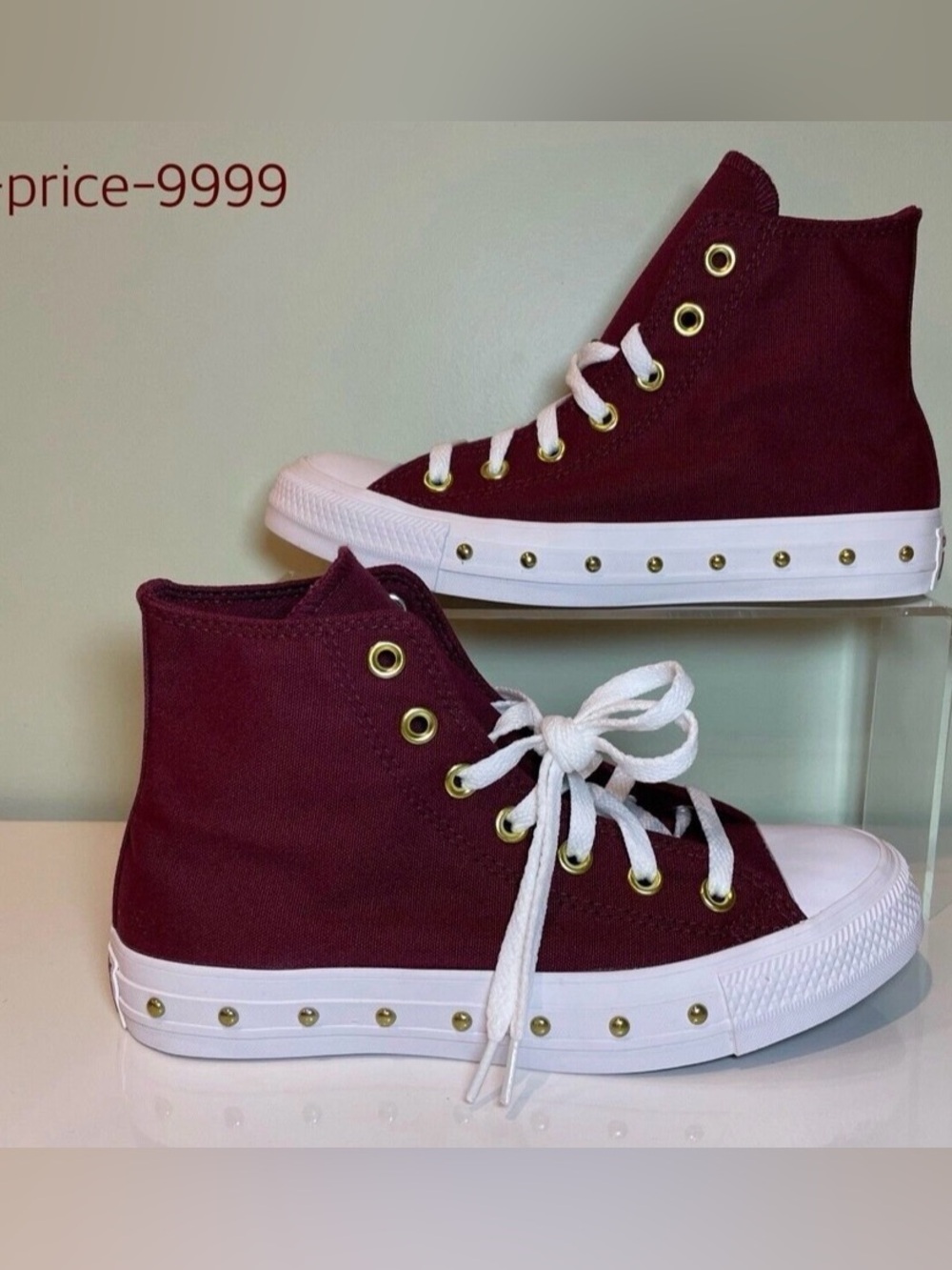 NIB - Converse - Size W6.5/ M5 - Chuck Taylor All Star Studded A07906C sneakers - Picture 7 of 11